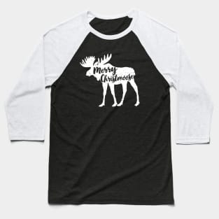 Funny Christmas Moose Pajamas Tshirt & Cute Xmas Gifts for Moose Lovers Baseball T-Shirt